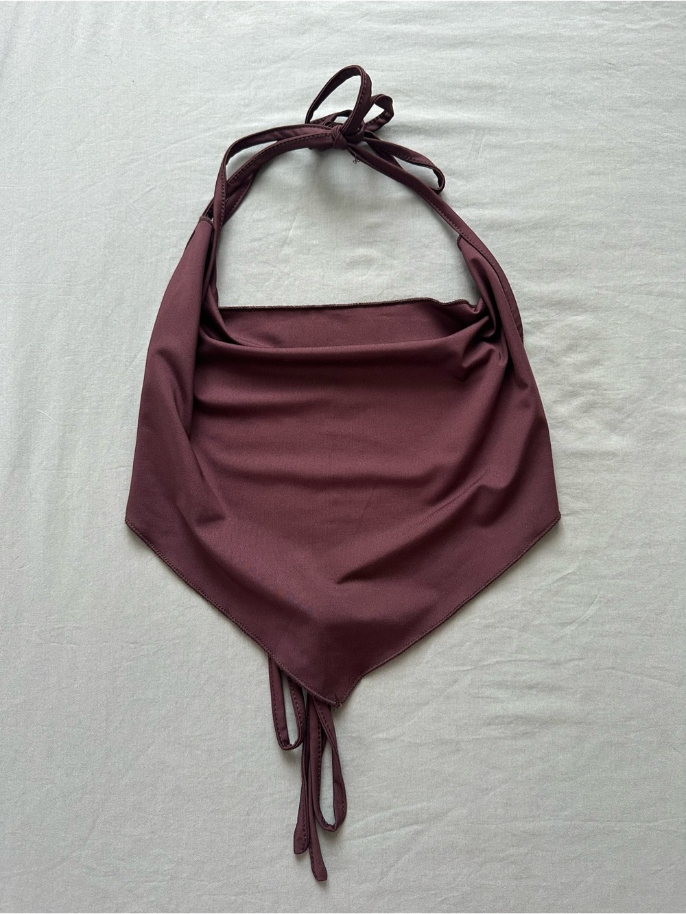 Women’s silk halter top